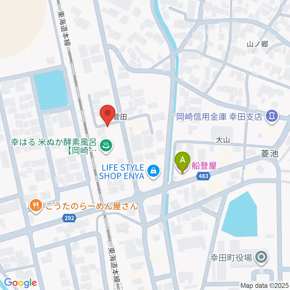 ヴァリアス ルシアリー周辺のホテル一覧地図