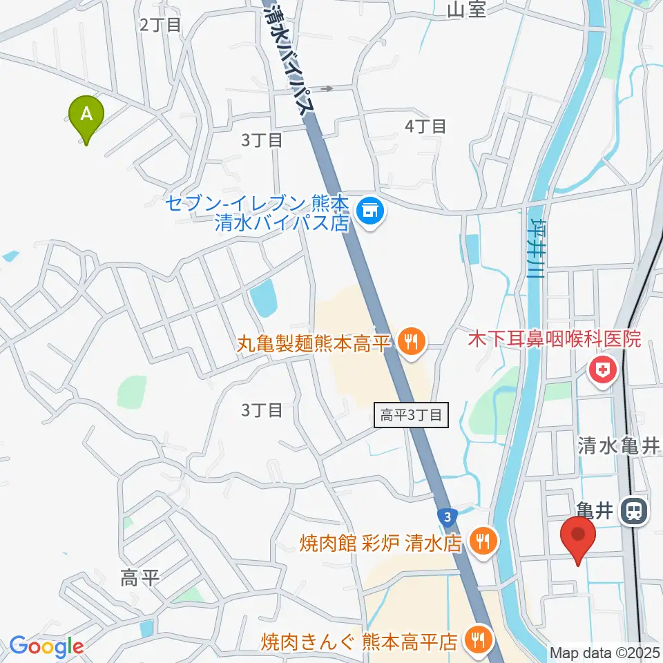 大谷楽器 清水教室周辺のホテル一覧地図