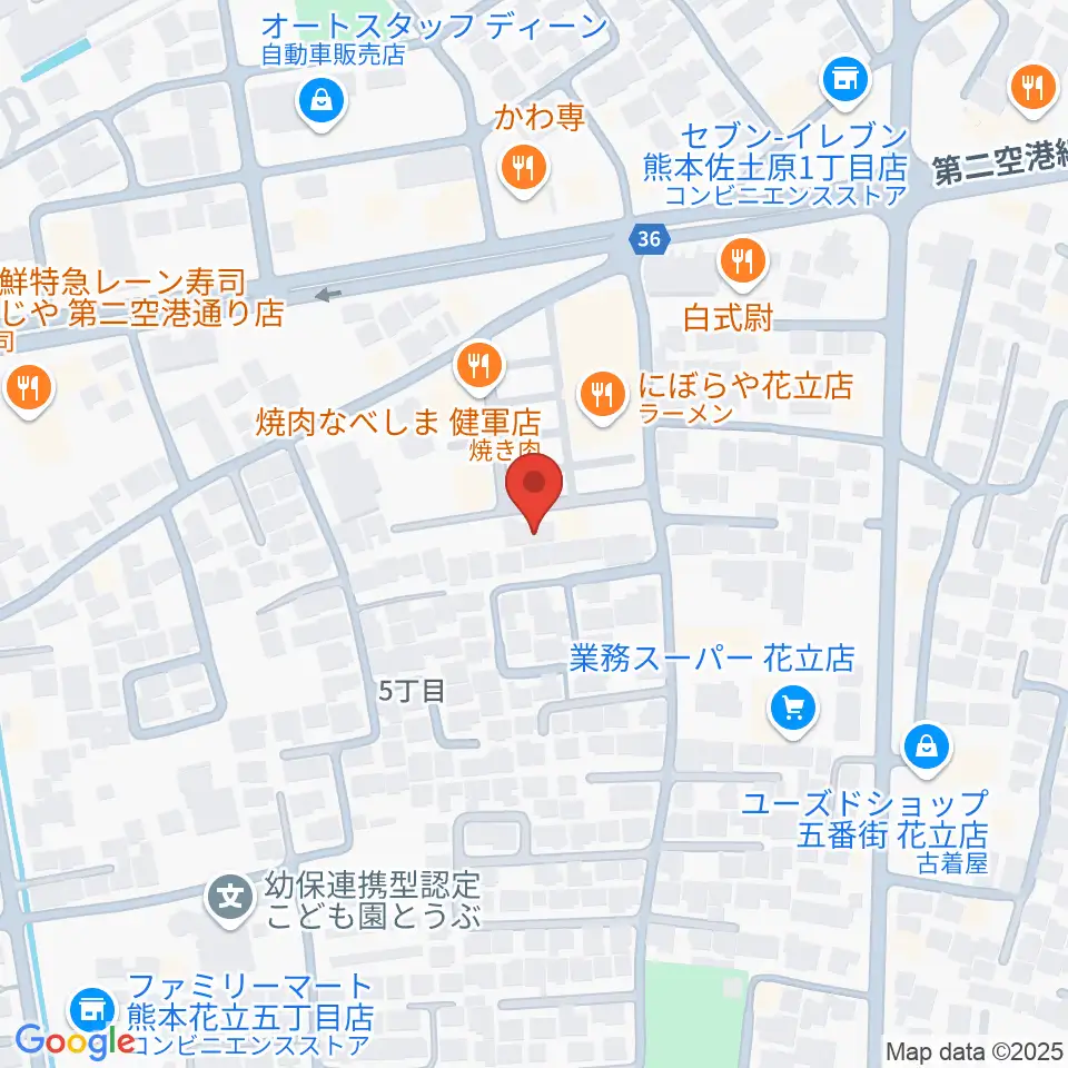 大谷楽器 はなたて教室周辺のホテル一覧地図
