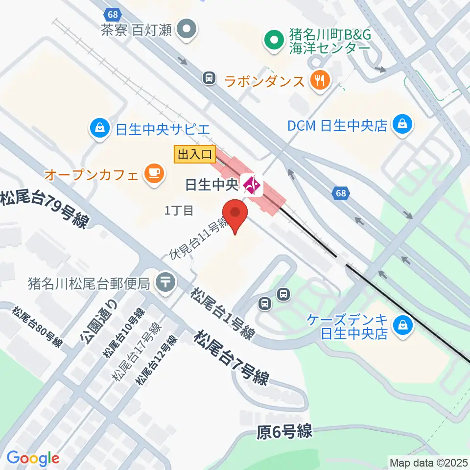 ハセガワ楽器 日生センター周辺のホテル一覧地図