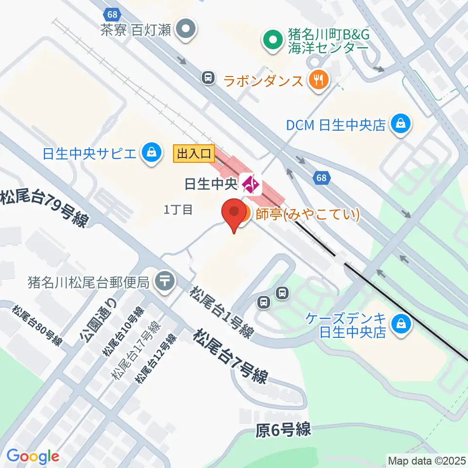 ハセガワ楽器 日生センター周辺のホテル一覧地図
