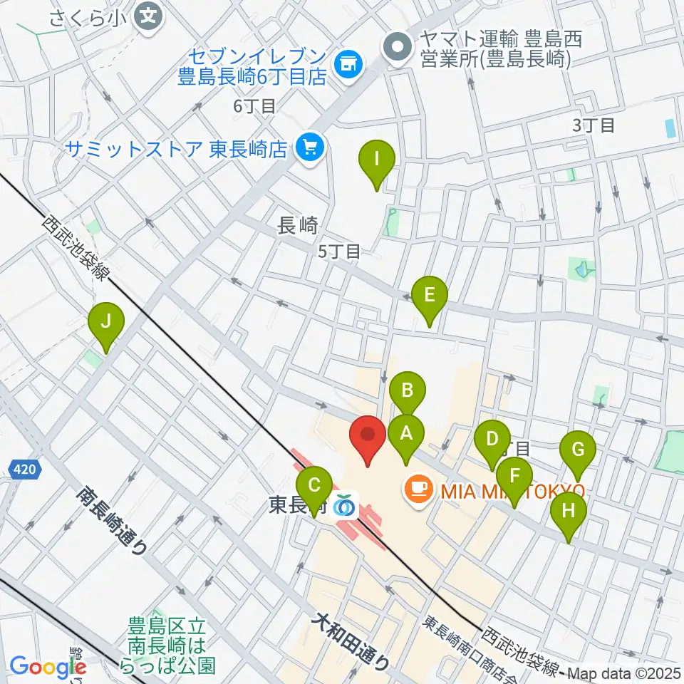 小劇場てあとるらぽう周辺のホテル一覧地図