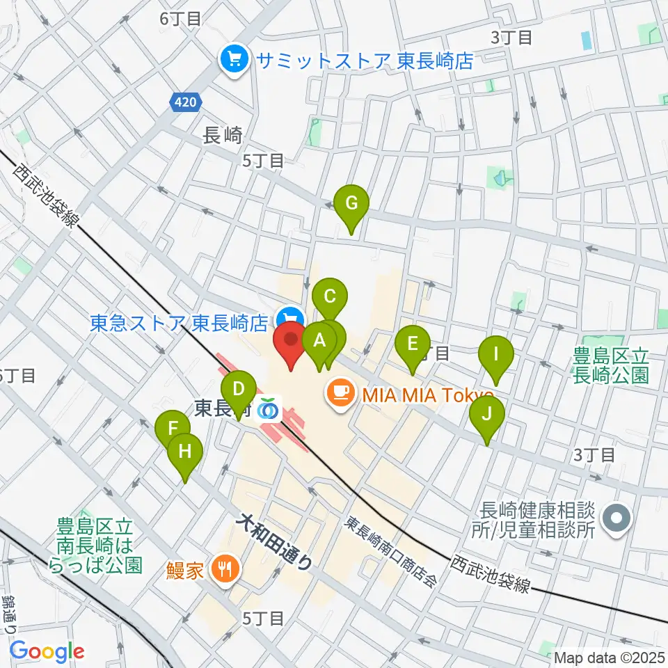 小劇場てあとるらぽう周辺のホテル一覧地図