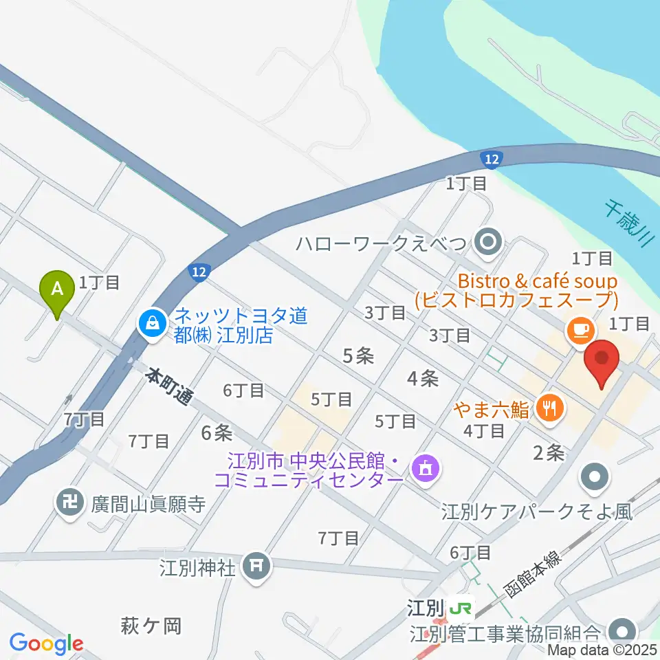 ドラマシアターども周辺のホテル一覧地図