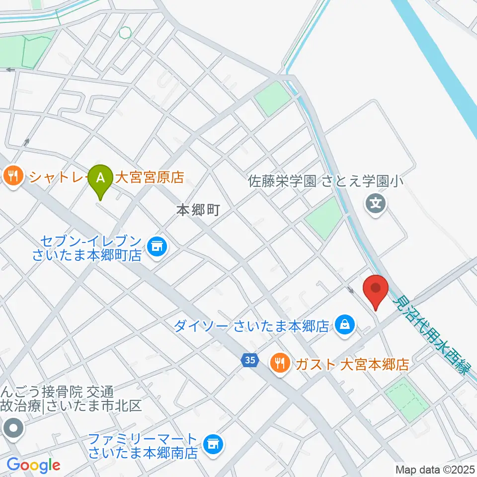 スタジオ・アリア周辺のホテル一覧地図