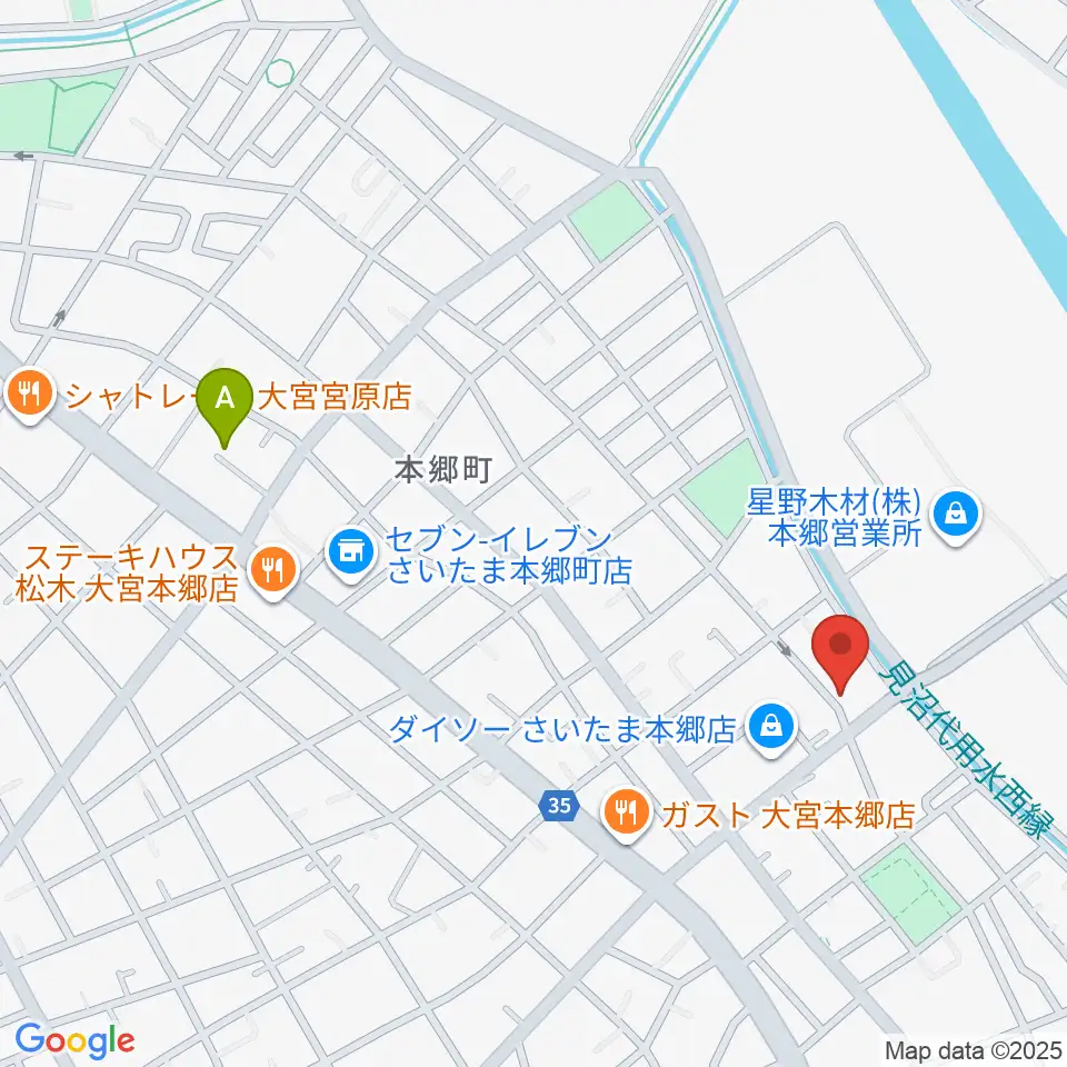 スタジオ・アリア周辺のホテル一覧地図