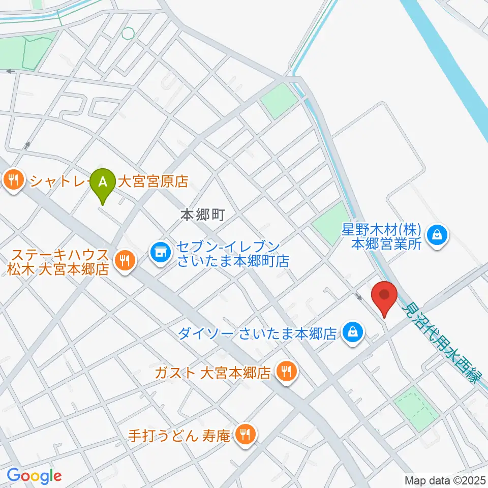 スタジオ・アリア周辺のホテル一覧地図