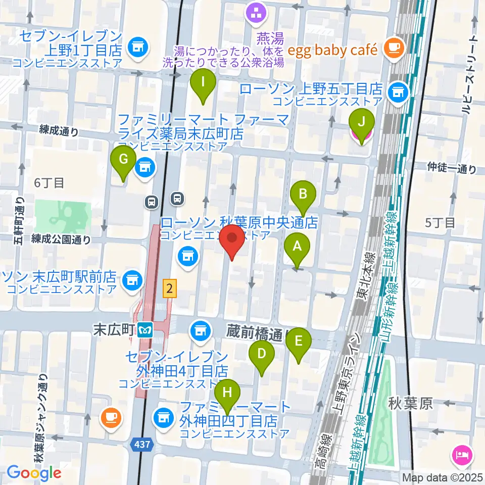 カフェ・トリオンプ周辺のホテル一覧地図
