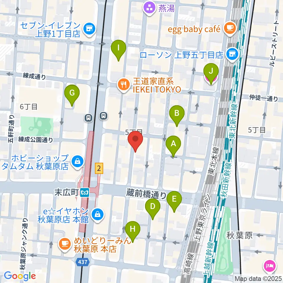 カフェ・トリオンプ周辺のホテル一覧地図
