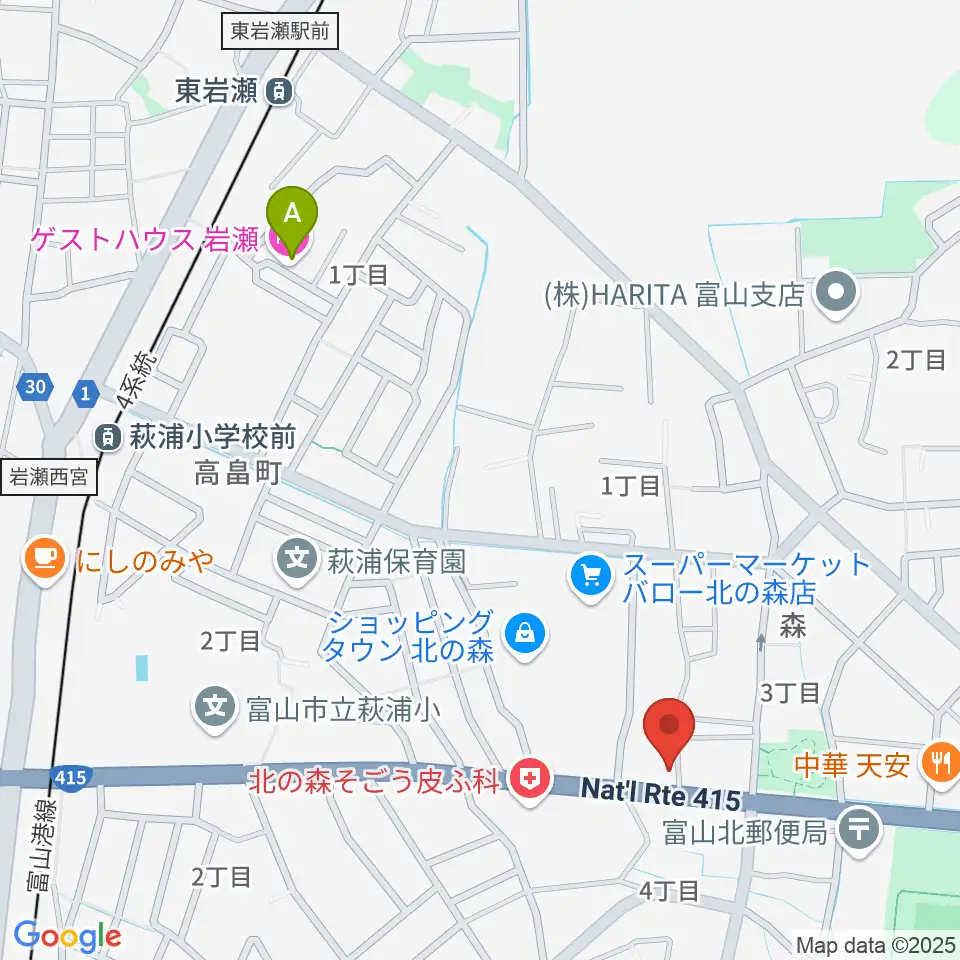 開進堂楽器 MPC北の森周辺のホテル一覧地図