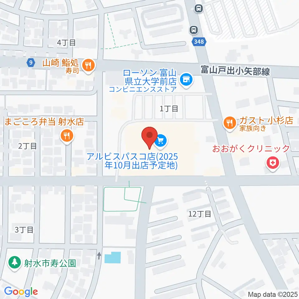開進堂楽器 MPC太閤山周辺のホテル一覧地図
