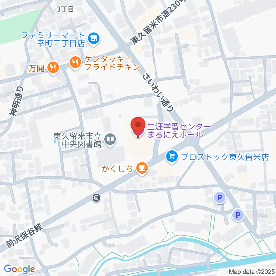 まろにえホール周辺のホテル一覧地図