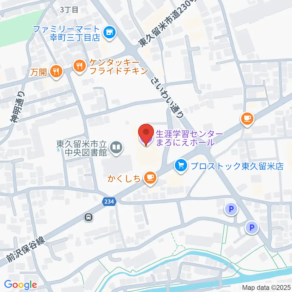 まろにえホール周辺のホテル一覧地図