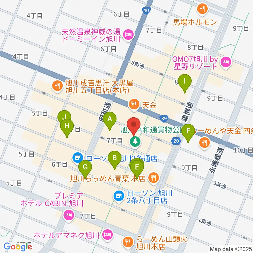 FMりべーる周辺のホテル一覧地図