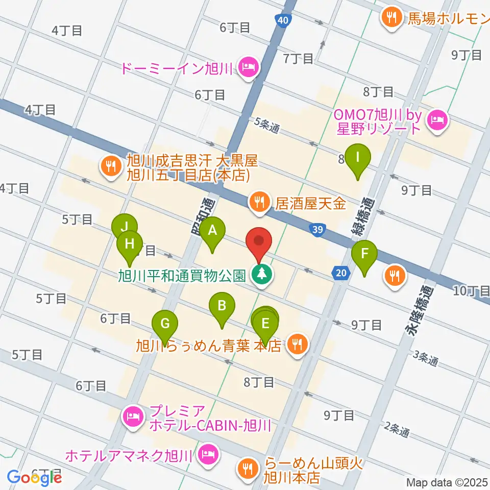 FMりべーる周辺のホテル一覧地図