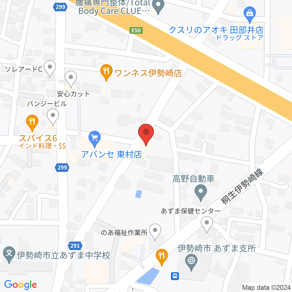 古澤ミュージックスクール周辺のホテル一覧地図