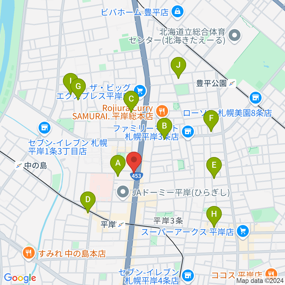 FMアップル周辺のホテル一覧地図