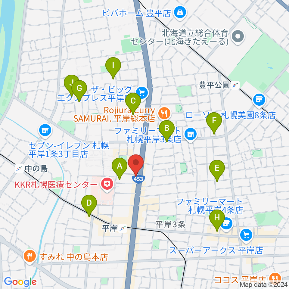 FMアップル周辺のホテル一覧地図