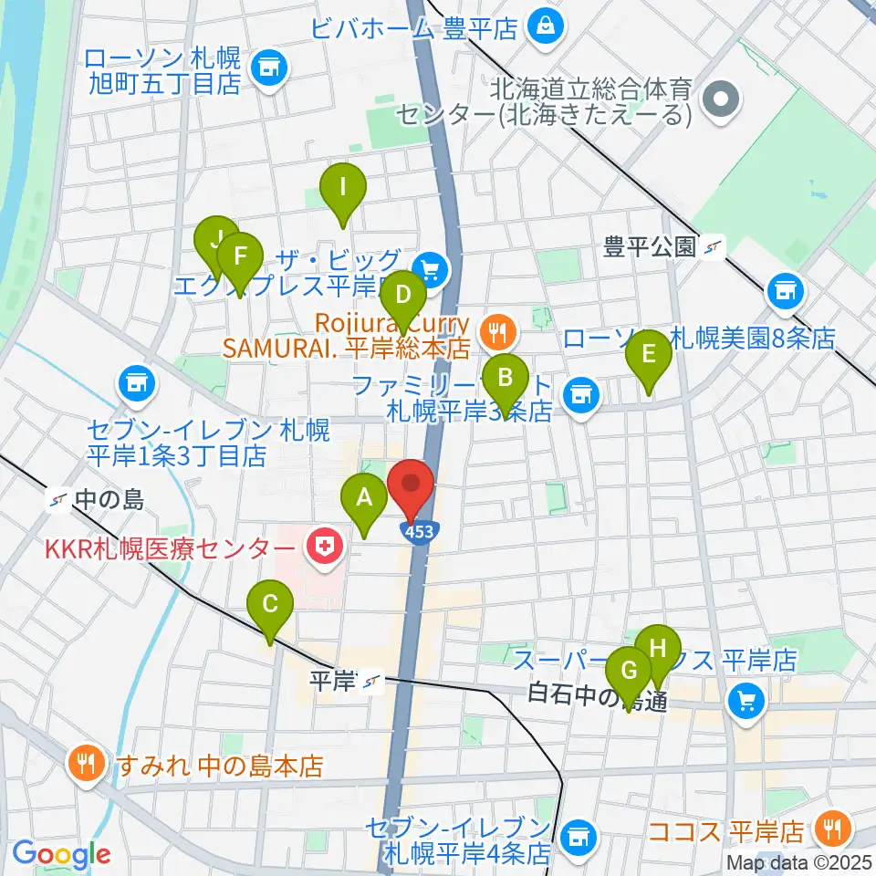 FMアップル周辺のホテル一覧地図