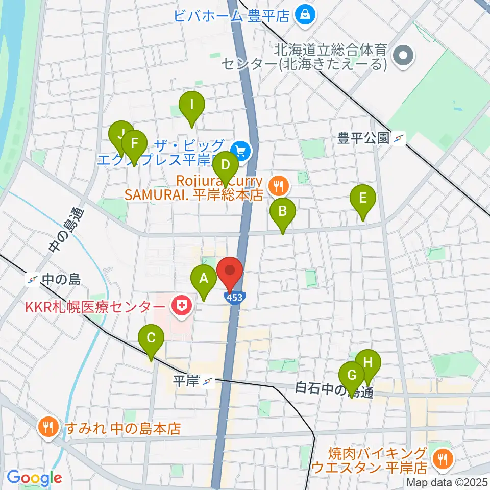 FMアップル周辺のホテル一覧地図