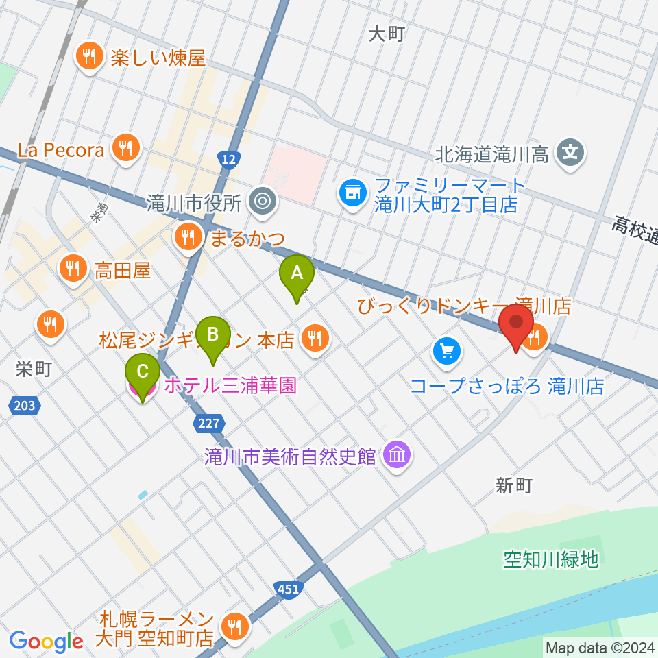 FM G'Sky周辺のホテル一覧地図