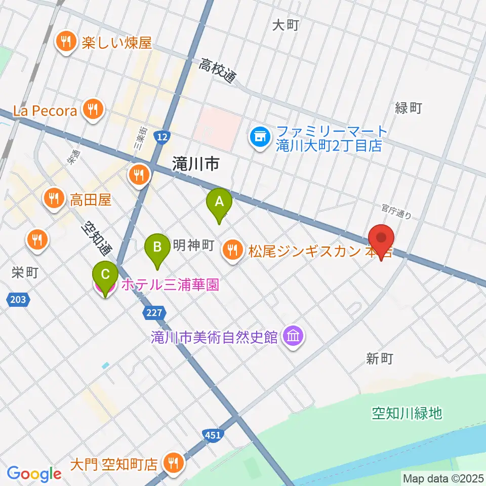 FM G'Sky周辺のホテル一覧地図