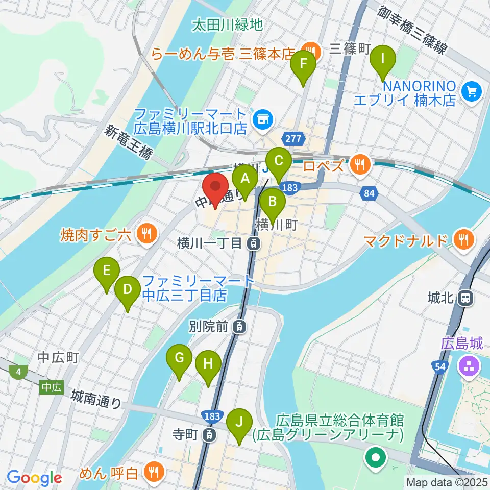コジマホールディングス西区民文化センター周辺のホテル一覧地図