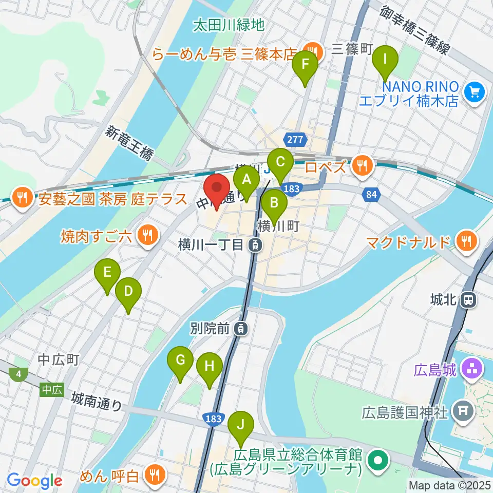 コジマホールディングス西区民文化センター周辺のホテル一覧地図