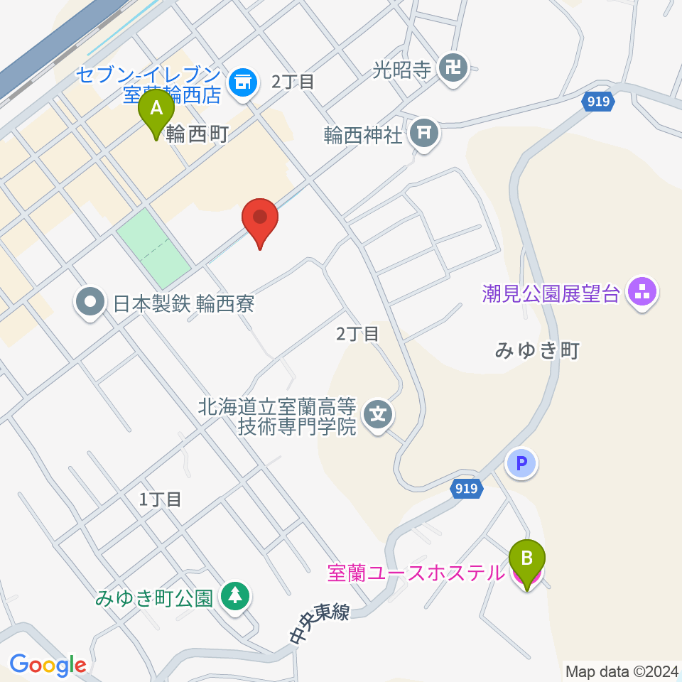 FMびゅー周辺のホテル一覧地図