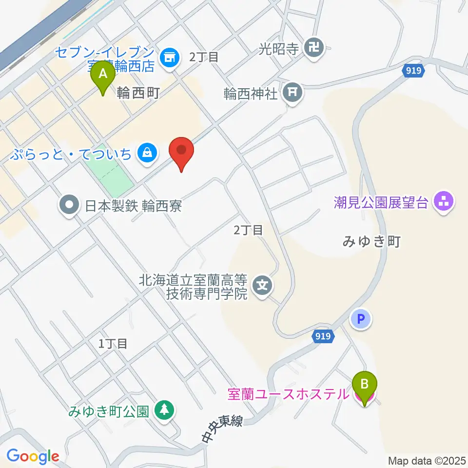FMびゅー周辺のホテル一覧地図