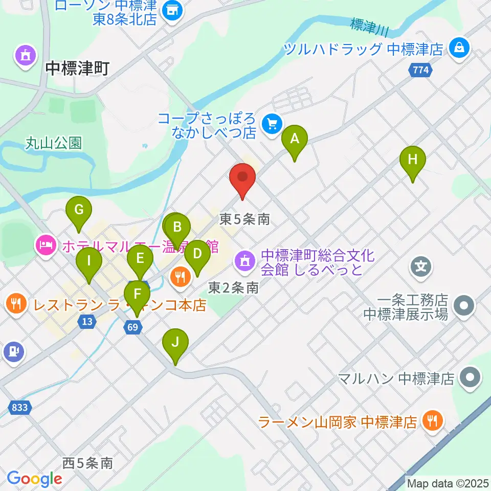 FMはな周辺のホテル一覧地図