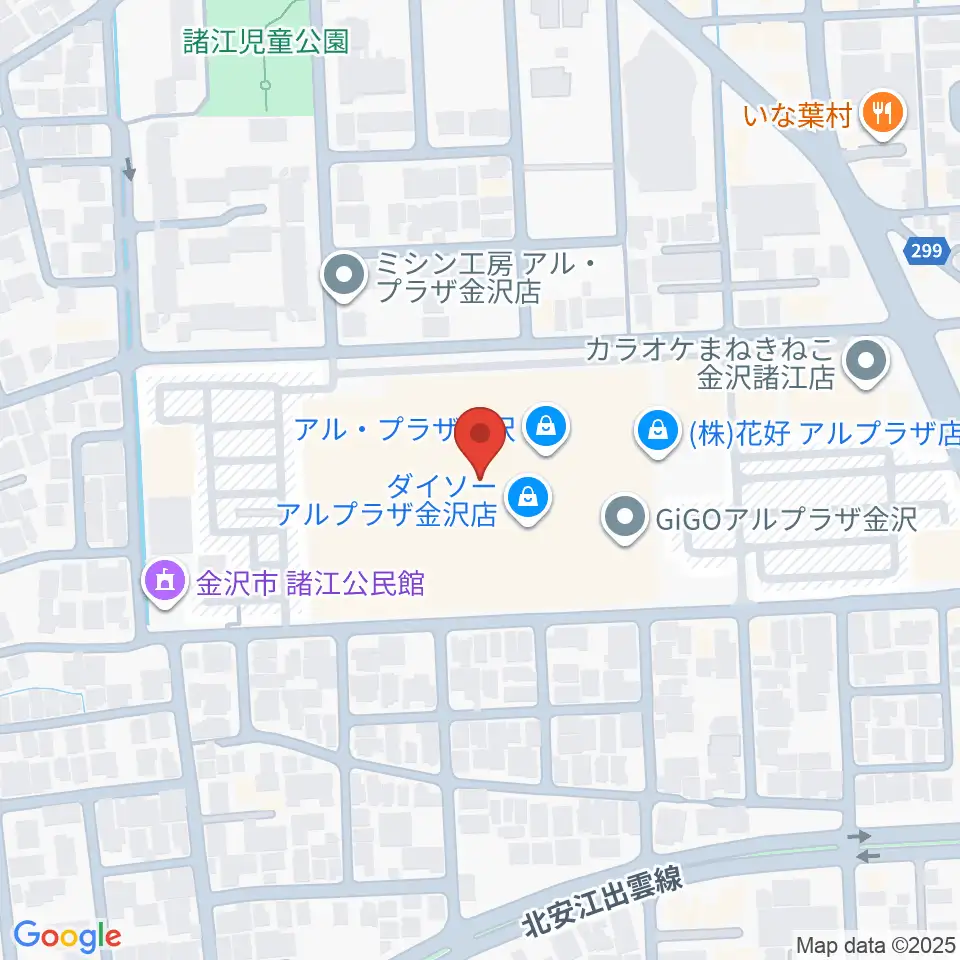 開進堂楽器 MPC諸江周辺のホテル一覧地図