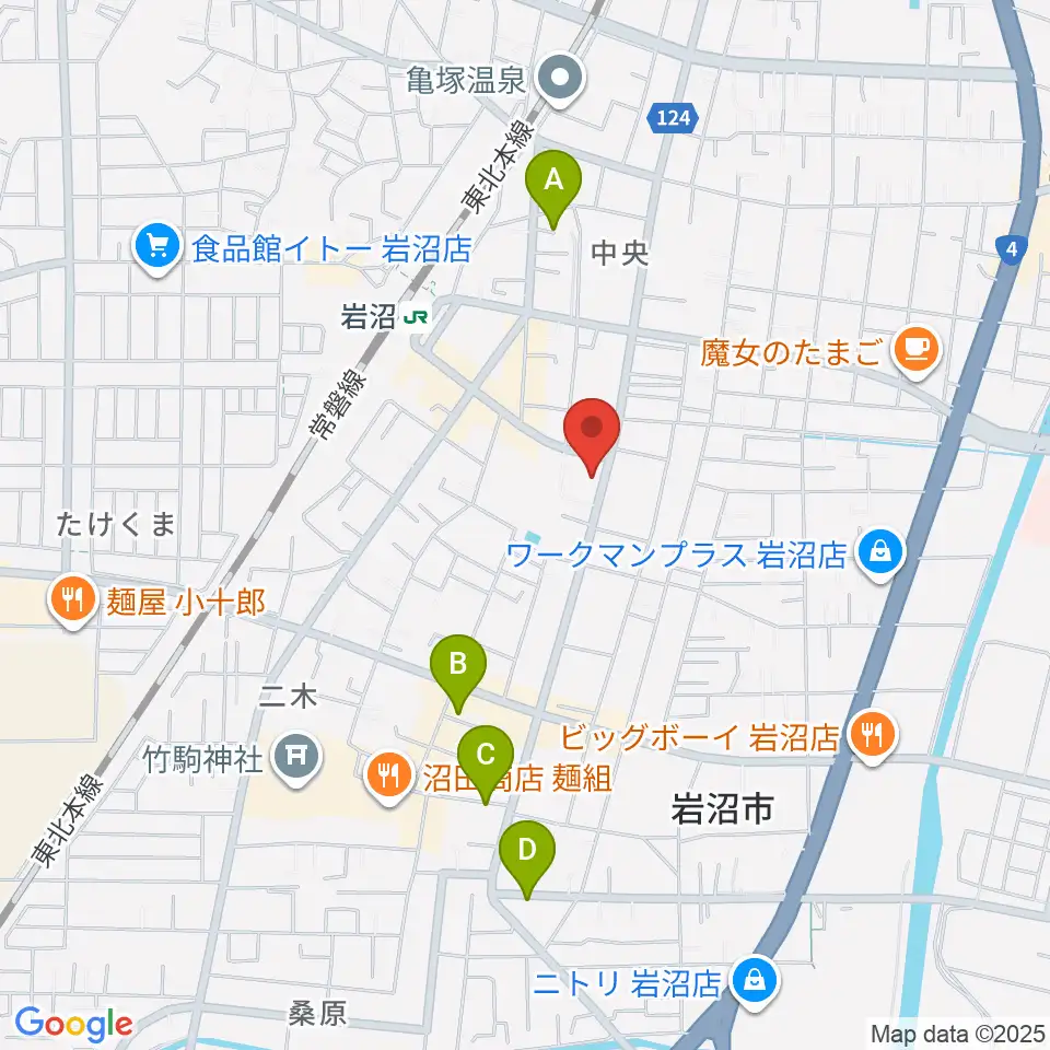 エフエムいわぬま周辺のホテル一覧地図