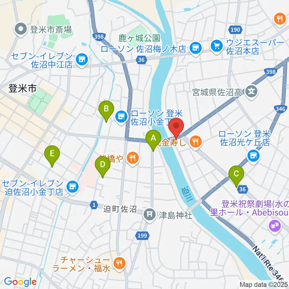 はっとエフエム周辺のホテル一覧地図