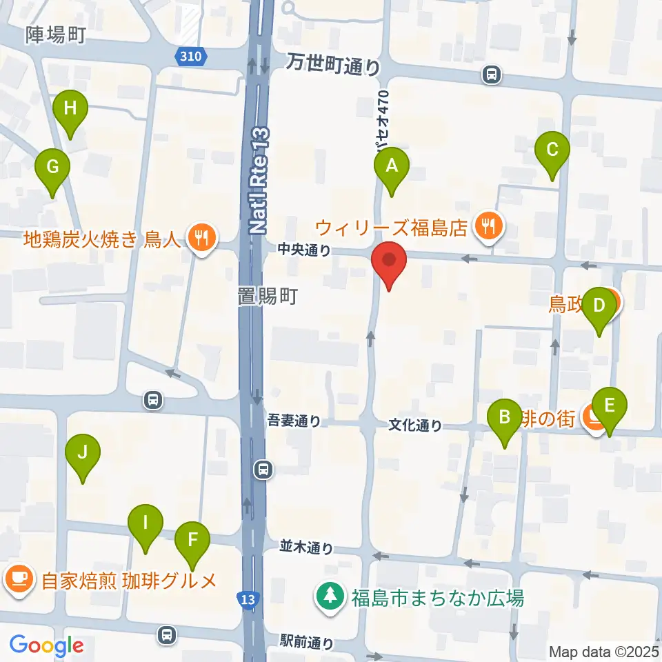 エフエムポコ周辺のホテル一覧地図