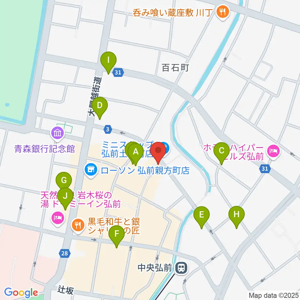 FMアップルウェーブ周辺のホテル一覧地図