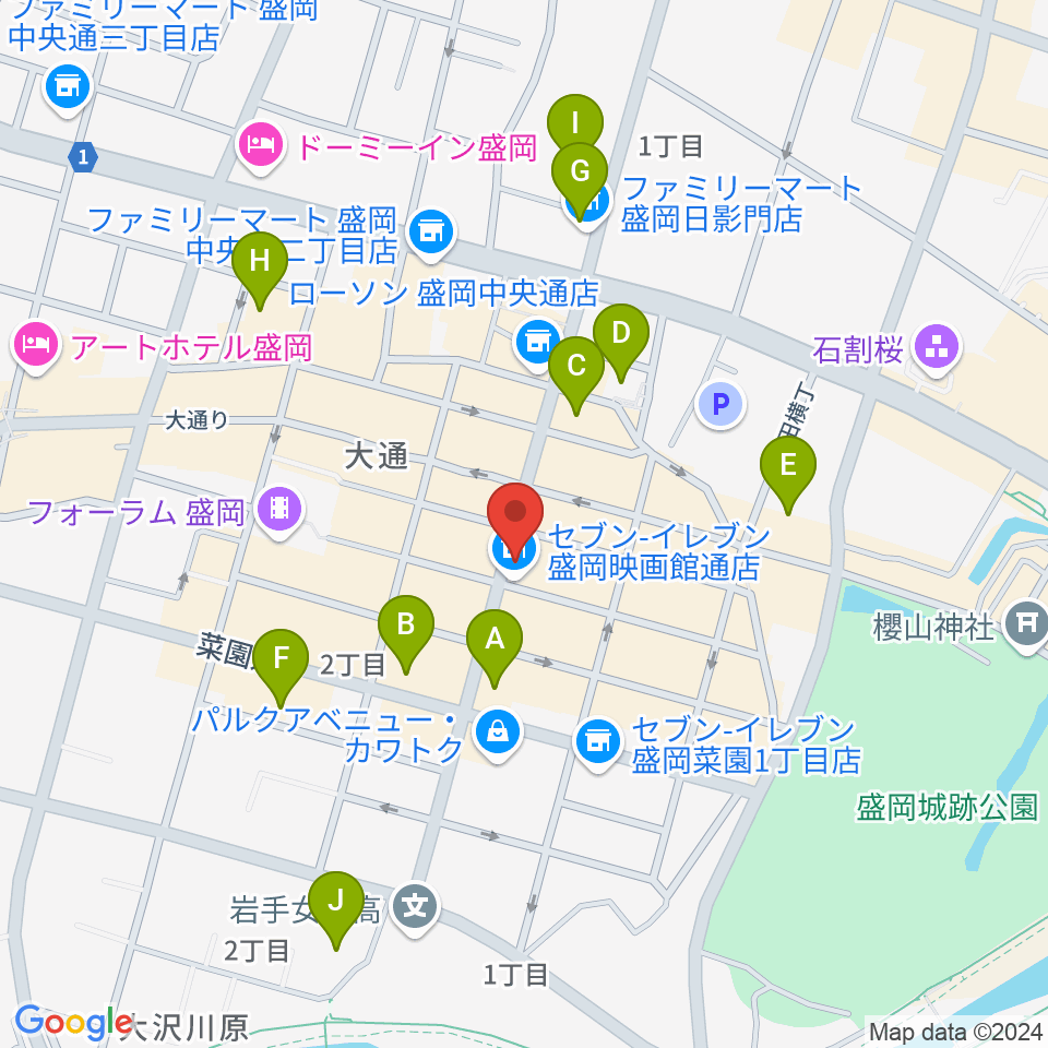 CLUB CHANGE WAVE周辺のホテル一覧地図