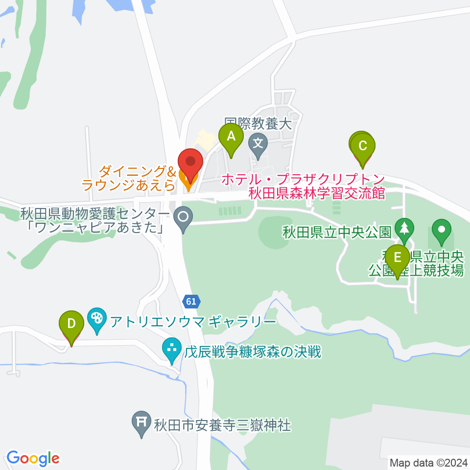 エフエム椿台周辺のホテル一覧地図