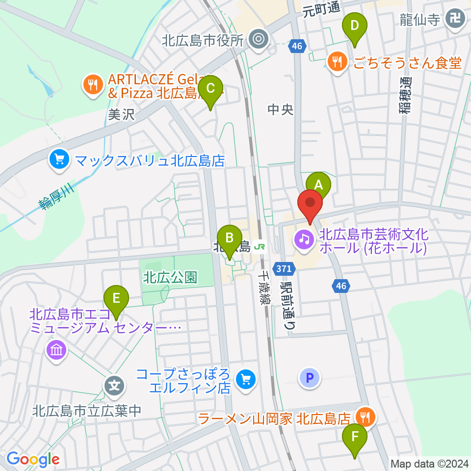 FMメイプル周辺のホテル一覧地図