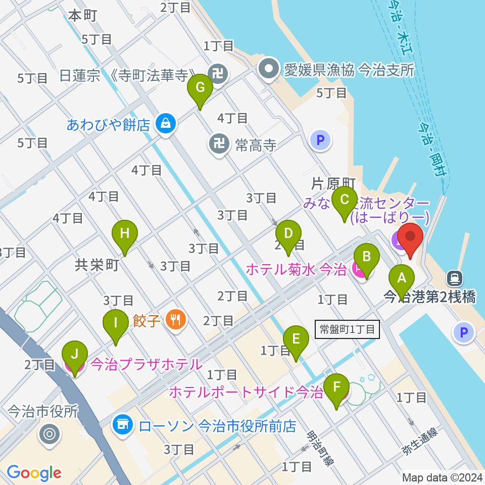 FMラヂオバリバリ周辺のホテル一覧地図