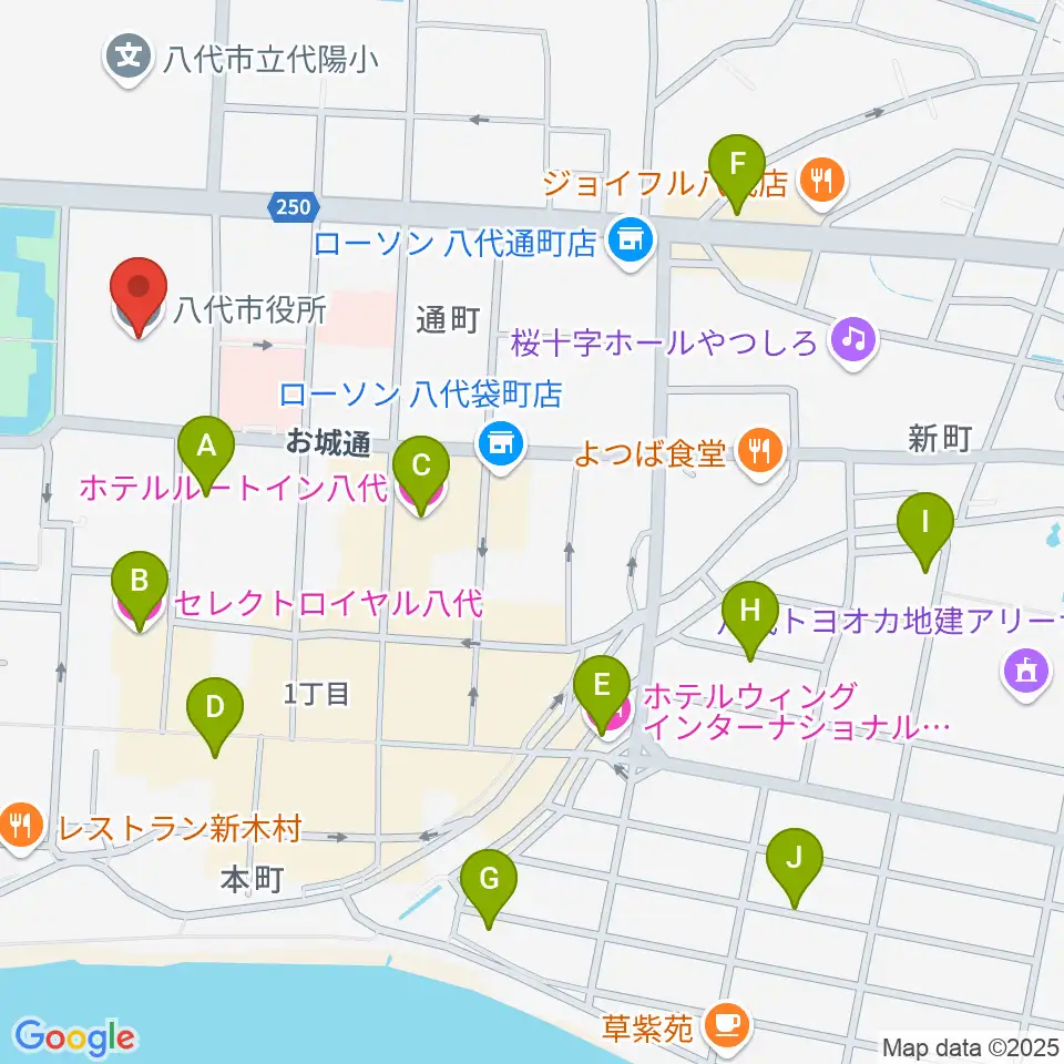 Kappa FM周辺のホテル一覧地図
