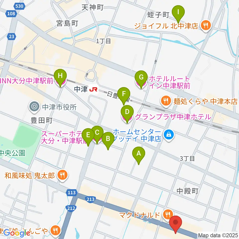NOAS FM ノースエフエム周辺のホテル一覧地図