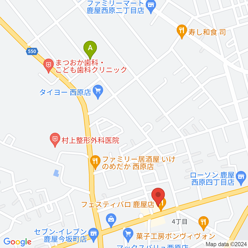 FMかのや周辺のホテル一覧地図