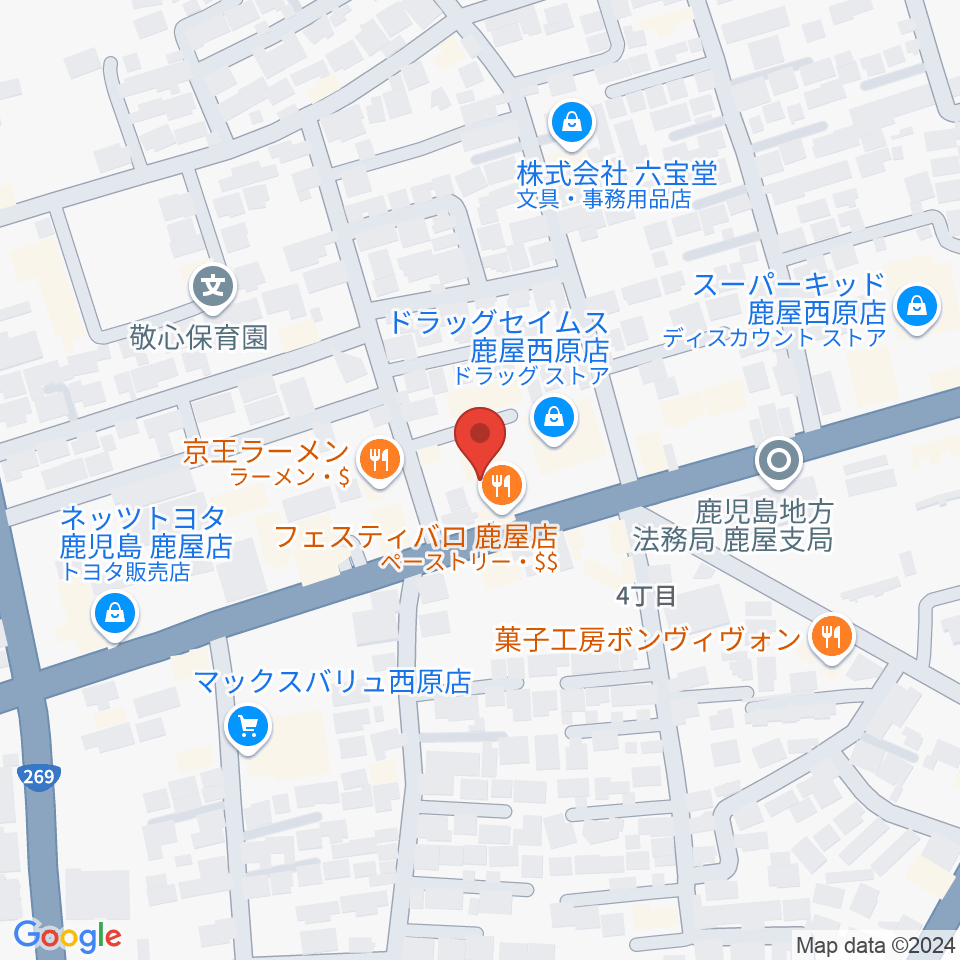 FMかのや周辺のホテル一覧地図