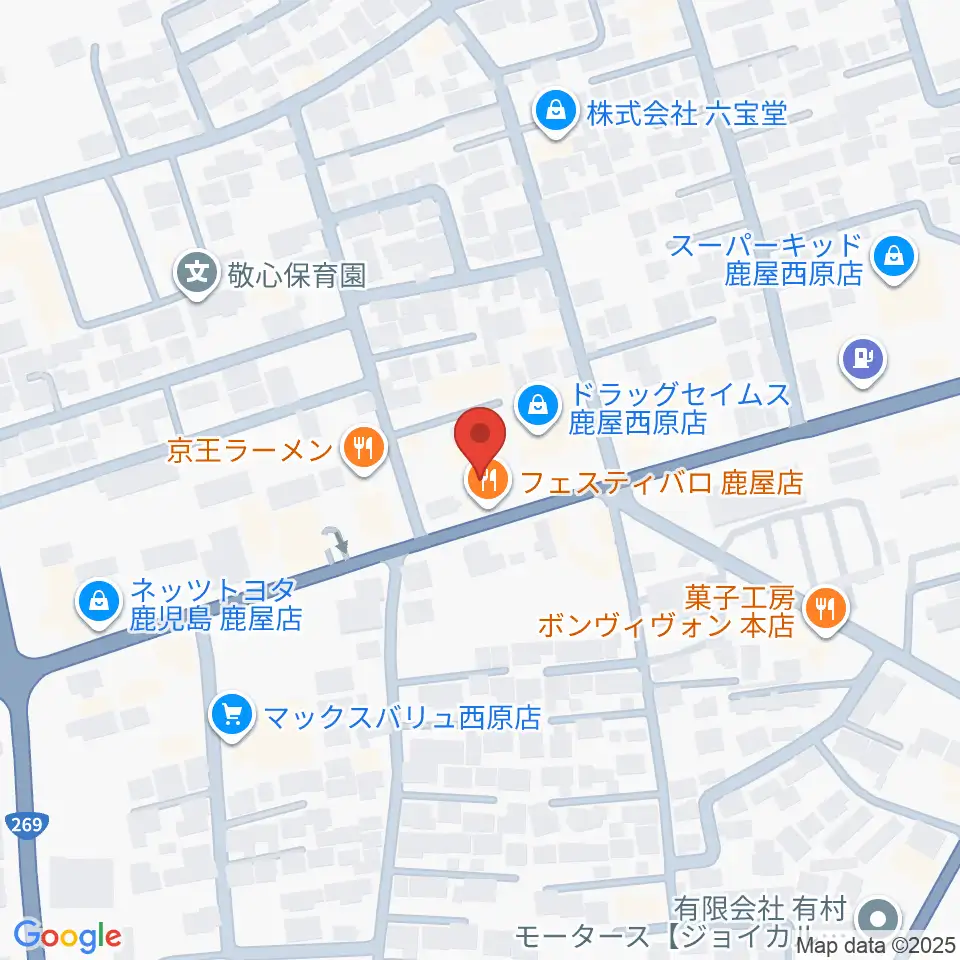 FMかのや周辺のホテル一覧地図