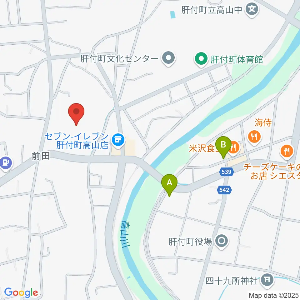 FMきもつき周辺のホテル一覧地図