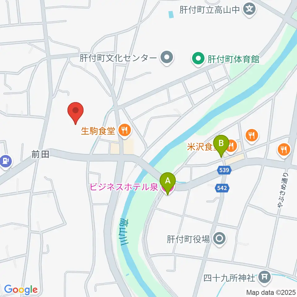FMきもつき周辺のホテル一覧地図