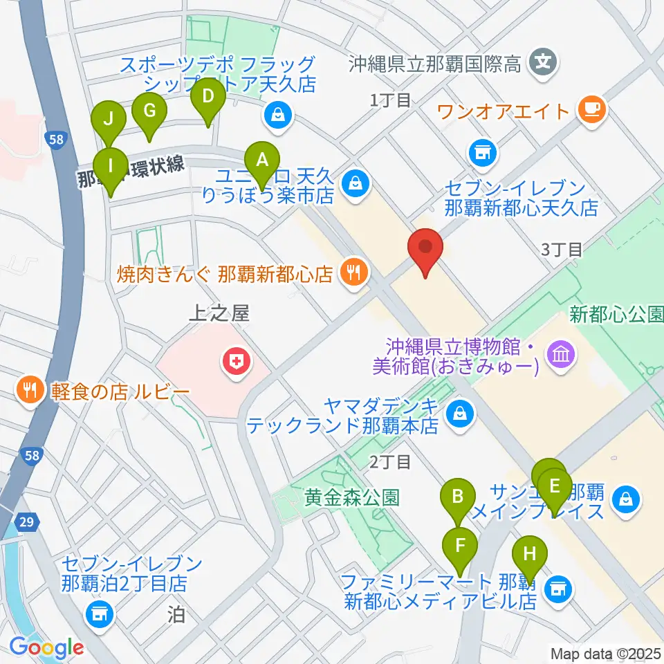FMレキオ周辺のホテル一覧地図