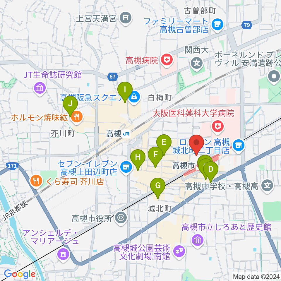 ナッシュビルウエスト周辺のホテル一覧地図