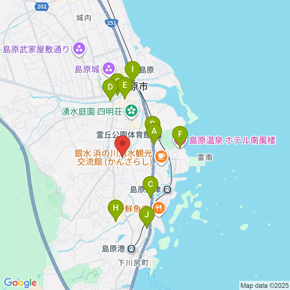 FMしまばら周辺のホテル一覧地図